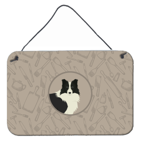 Border Collie Accent Decor (Color: Border Collie, size: 8 x 12)