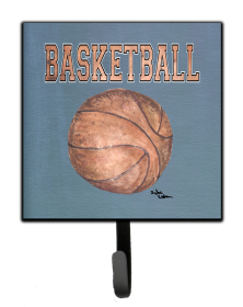 Sport Art Leash or Key Holder (Color: Basketball, size: 4.25 x 7)