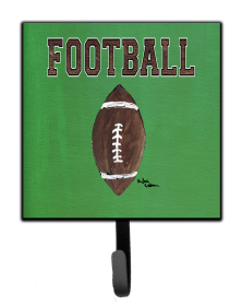 Sport Art Leash or Key Holder (Color: Football, size: 4.25 x 7)