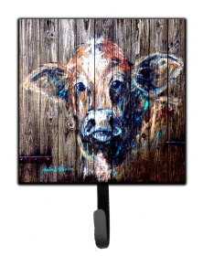 Animal Leash or Key Holder (Color: Cow Moo Shine, size: 4.25 x 7)