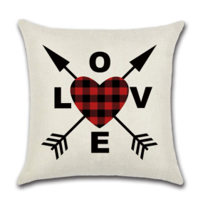 Valentines Day Throw Pillow Covers (Color: 2, size: 18"x18")